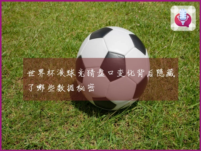 世界杯滚球竞猜盘口变化背后隐藏了哪些数据秘密